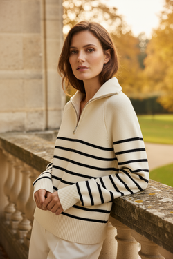 The Belgravia Zip Pullover