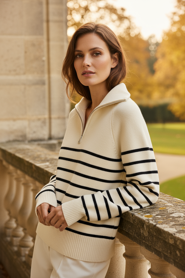 The Belgravia Zip Pullover
