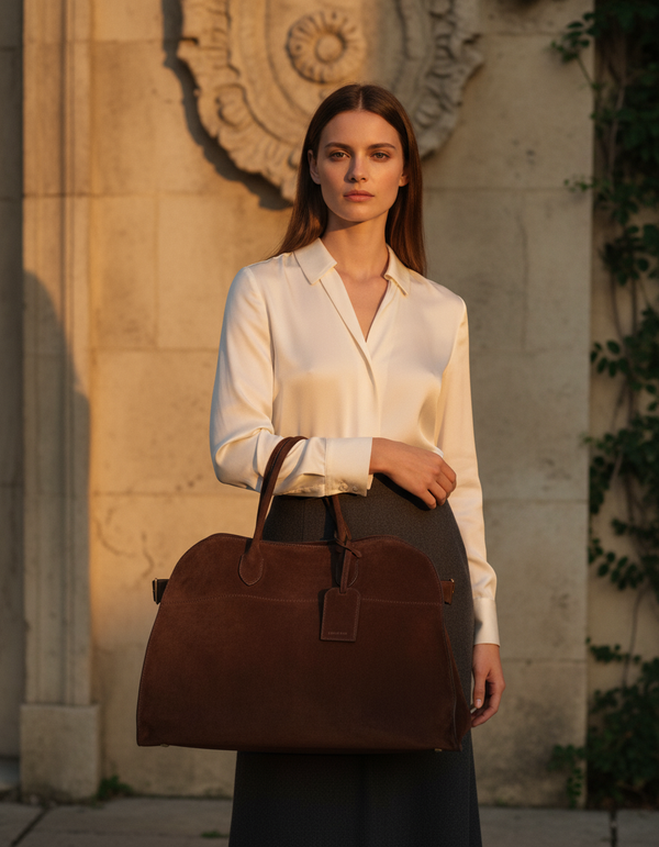 The Henna Velvet Bag